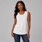 BELLA CANVAS Women’s Flowy Scoop Muscle Tank Sleeveless Top for Casual Wear